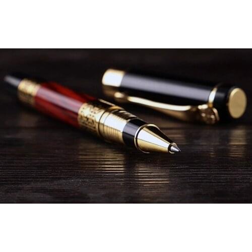 15pcs Chinese metal Gel pen 0.5mm tip Learn office school stationery Gift Luxury pen hotel business Writing ballpoint pen