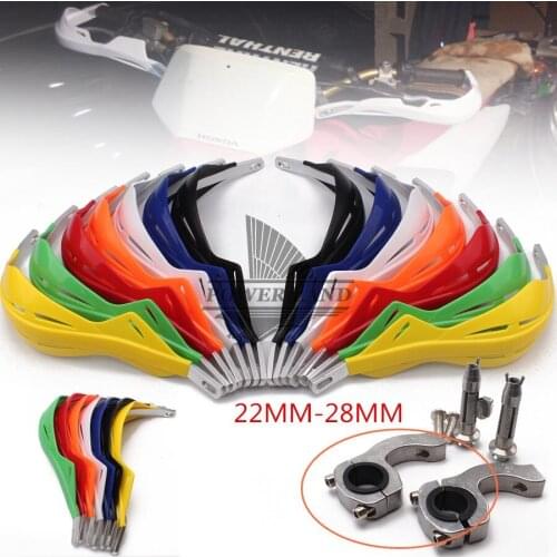 22mm-28mm Plastic Alloy Insert Pit Dirt Bike Motorcycle Motocross Handguard Protector Protection Handlebar Hand Guards For KTM