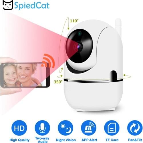 720P/1080P HD Cloud Wireless WIFI IP Night Vision Intelligent Auto Two Way Audio CCTV Network Home Security Surveillance Camera
