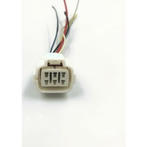 Car headlight air conditioning compressor cleaning motor plug connector with wire For Toyota Crown Reiz Camry