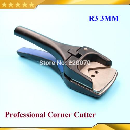 Free Shipping R3 3mm Radius Handheld Professional PVC Card Photo Corner Round Cutter