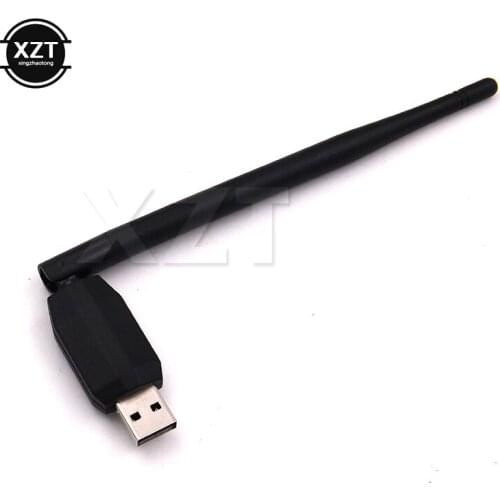 1pcs Hot Sale 150M USB 2.0 WiFi Wireless Network Card 802.11 b/g/n LAN Adapter with rotatable Antenna