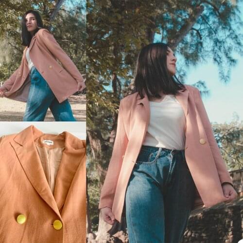 Two Buttons Casual Women Suits Fashion New Design Linen Peaked Lapel Blazer Daily Wear Streetwear 1 Piece Coat Jacket