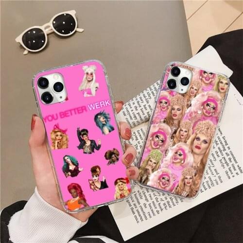 RuPauls Drag Race variety show Phone Case For iphone 12 5 5s 5c se 6 6s 7 8 plus x xs xr 11 pro max mini custom coque shell
