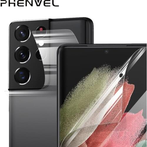 Gel Protective Film For Samsung Galaxy S21 Hydrogel Film For Galaxy S21 Plus TPU Screen Protector