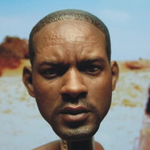 BELET 1/6 Will Smith Head Sculpt for 12inch Action Figure DIY