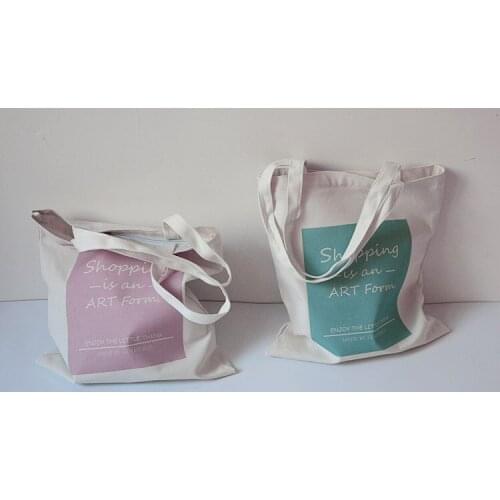 Womens Canvas Bag Large Capacity Woman Fabric Cloth Tote Shopping Bag Ladies Shopper Shouder Bags Handbags Casual Beach Bag