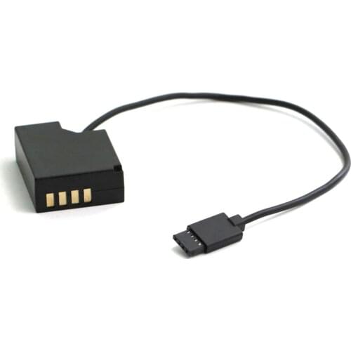 Battery Power Adapter Cable for DJI Ronin-S for Fujifilm Fuji NP-W126 XT3 XT20 XE3 XT1 DC Coupler Faux Batter Adapter Cable