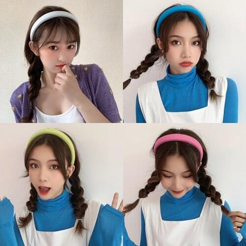 Candy Color Hair Band Net Red 2021 New Headband Female Wash Face Pink Hairpin Wild Start Beam Summer Headdress