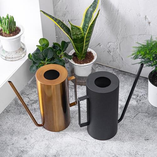 1500ml Long Mouth Stainless Steel Watering Can Pot for Succulent Bonsai Plants