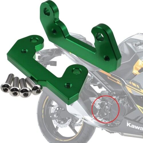 Left Right Front Footrest Foot Pegs Pedal Mount Transfer Bracket for KAWASAKI NINJA 400 NINJA400 2018-2020