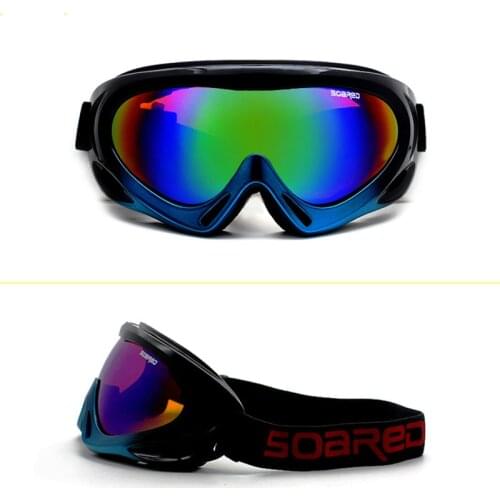 2019 Winter Skiing Goggles Snow Sports Snowboard Anti-fog Snowmobile Dustproof Windproof Glasses Skate Ski Eyewear