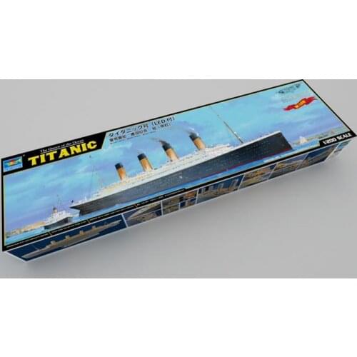 TRUMPETER 03719 1/200 TITANIC The Queen Of the Ocean liner P/E PARTS &LED LIGHTS Model Kit