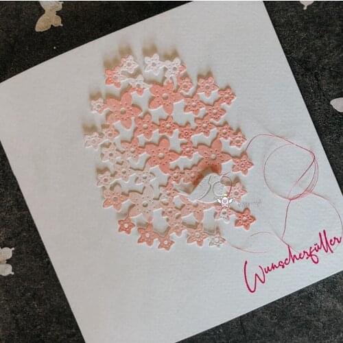 New Flower group decoration metal Cutting Dies Stencils DIY Scrapbooking Paper/photo Cards Embossing Dies