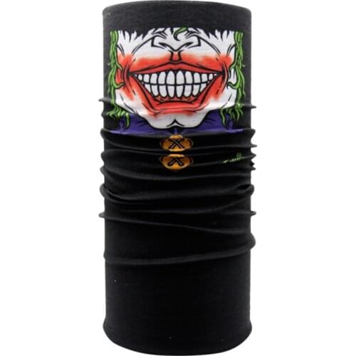 Wholesale braga cuello halloween Shemagh Pirate Bandana Men Motorcycle Skull Black Neck Gaiter Headband Women Scarves Wrap buffe