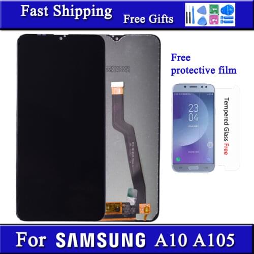 Original 6.2 inches Screen For Samsung Galaxy A10 Display A105 LCD Touch Screen Digitizer Assembly For Samsung A105DS A105F A10