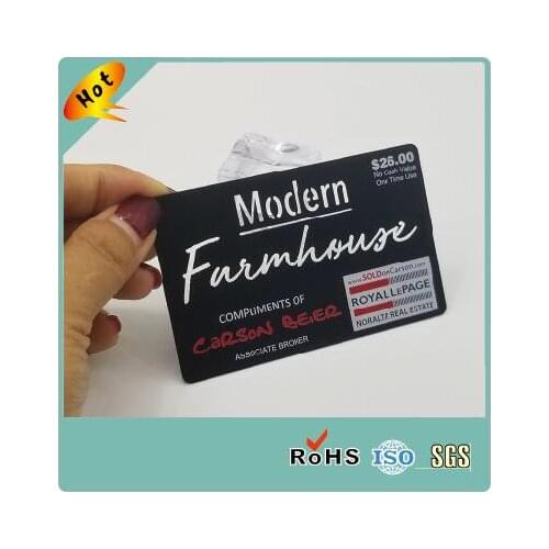 85*54mm Size and Custom printing business card Item Black plated metal business card printed