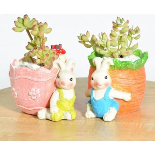 3D Concrete Silicone Mold DIY Handmade Animal Shape Flowerpot Cement Mould