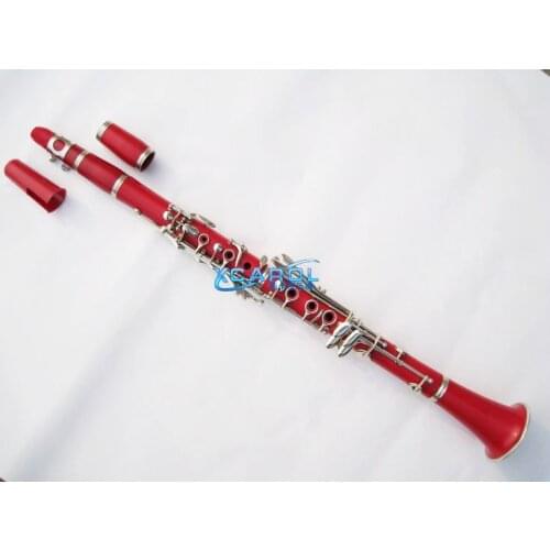 High-grade ABS Red color Clarinet Bb Great material
