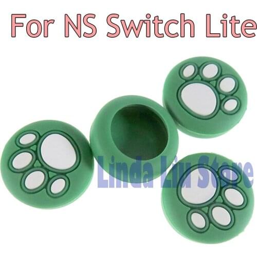 120pcs=30sets For Nintend Switch Lite NS Thumb Stick Grip Joystick Caps Patterns Protective Cover Gamepad Controller
