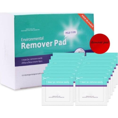50Pcs UV Soak Off Gel Polish Remover Pads Wet Paper Eco-friendly Nail Art Tools UV Gel Remover Manicure Nail Art Tool