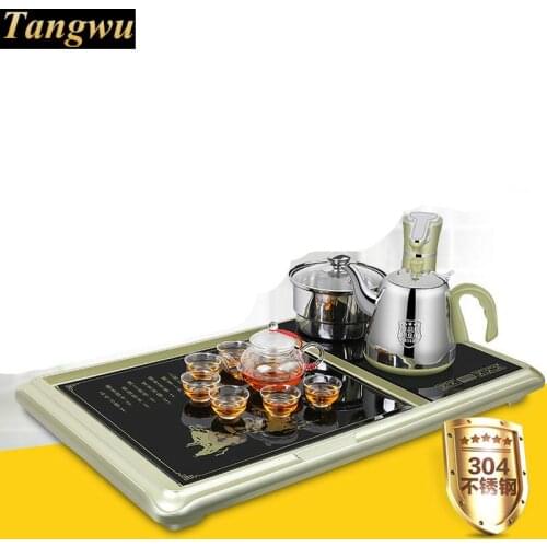 Automatic upper kettle tea set, electric tray disinfection