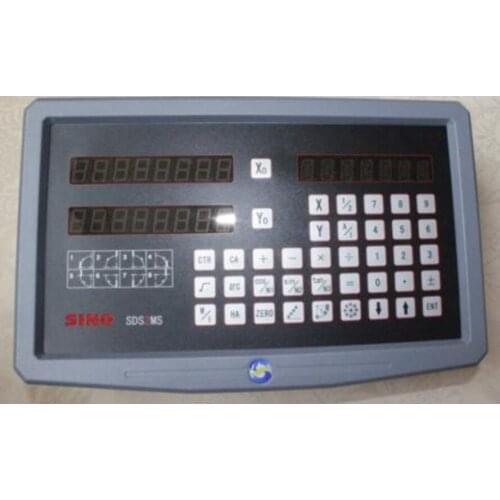 CE SINO SDS-2MS 2 Axis DRO Digital Readout With 2PCS Linear Scale Complete Kit