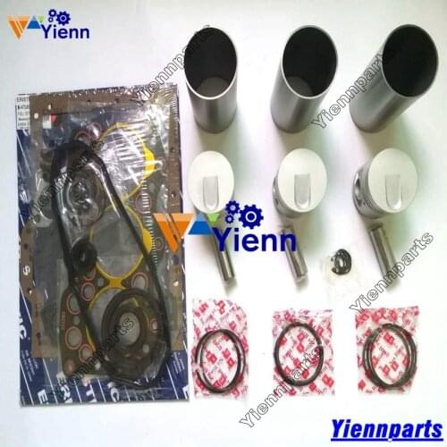 FOR Mitsubishi S3E S3E9 Overhaul Rebuild Kit Piston Ring Liner Head Gasket Bearing Set FOR Mitsubishi WS200A/300A