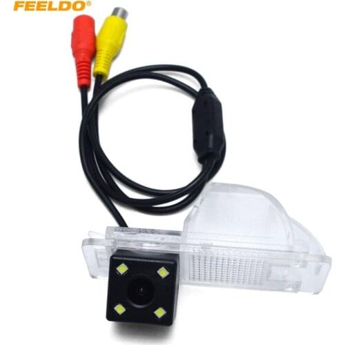 FEELDO 1PC Special Car Rear View Camera With LED Light for GAC Trumpchi GS4/GS5 Super Reverse Backup Camera #FD1576