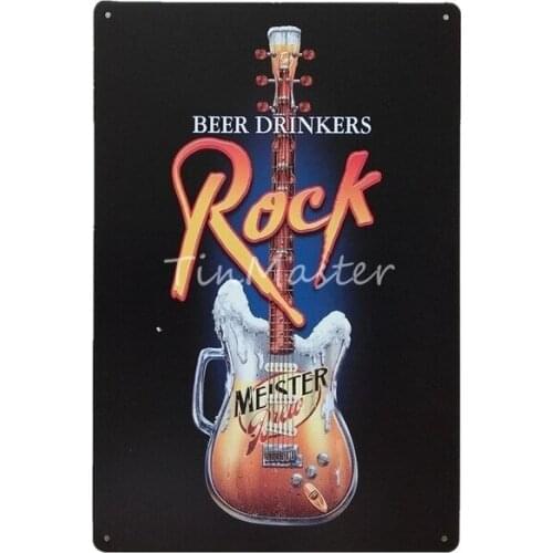 Ice Cold Beer Metal Wall Art Tin Sign Vintage Irish Pub Kitchen Home Decor Shabby Chic Cocktail Metal Poster Living Room Decor