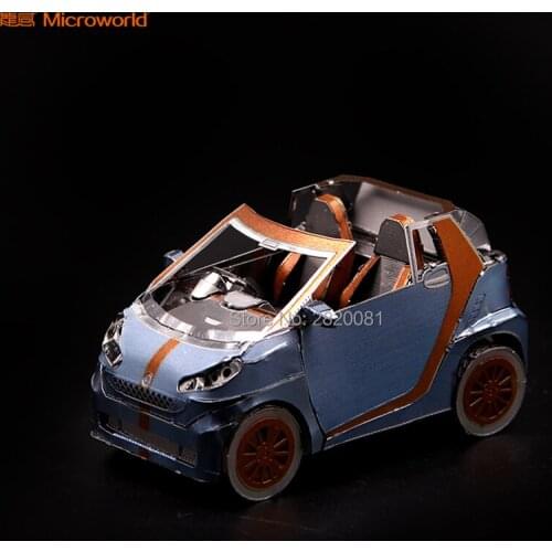 3D Metal Puzzles Models Car DIY Laser Cut Manual Jigsaw Kits For Adult and Children Educational Toys & Hobbies