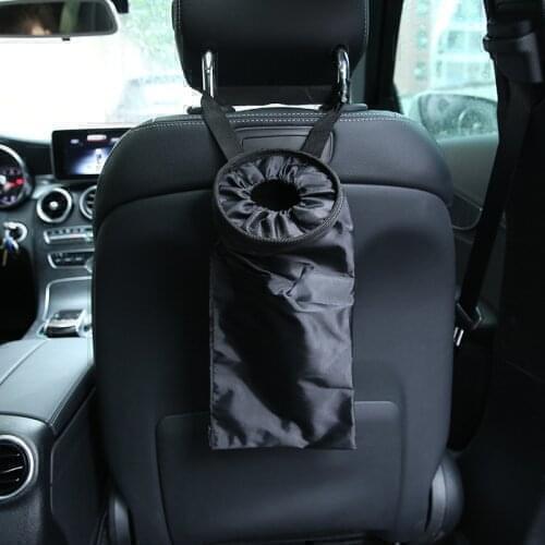 Car Dust bin Garbage Bag Dust Seat Back Storage Rubbish for Toyota Yaris Tundra Tacoma RAV4 Corolla Aygo Avalon Auris