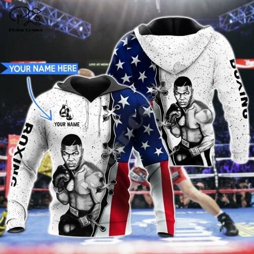 NewFashion Cosplay Newest Sports Boxing Fighting Sportswear Tracksuit Harajuku 3DPrint Men/Women Funny Casual Jacket Hoodies A10