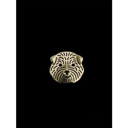 New 2016 Classic Animal Norfolk Terrier Broche Gold Silver Color Designer Brooch For Men Overwatch Gift For Friend Father