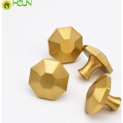 New Solid Brass Cabinet Pulls Kitchen Knobs Cabinet Handles and Knobs Drawer Knobs Handles for Furniture