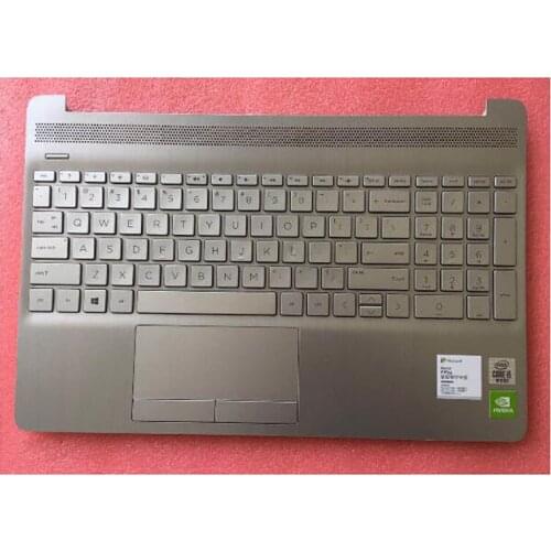 Brand new original Top Cover Upper Case with keyboard for HP 15s-dy 15s-du 15-CS TPN-C139 AP2H8000511