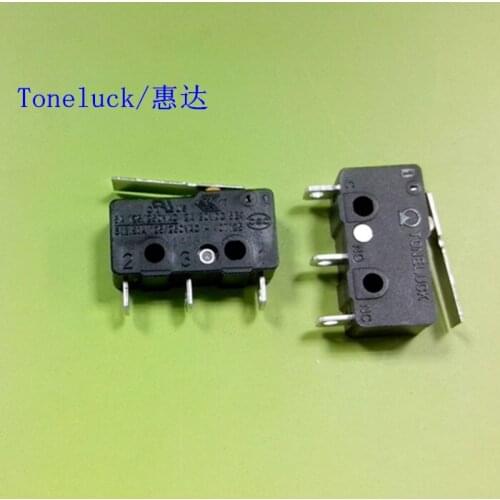 Original new 100% S12AAF202-S01 micro switch hole foot with handle silver contact 5A 125V 250VAC