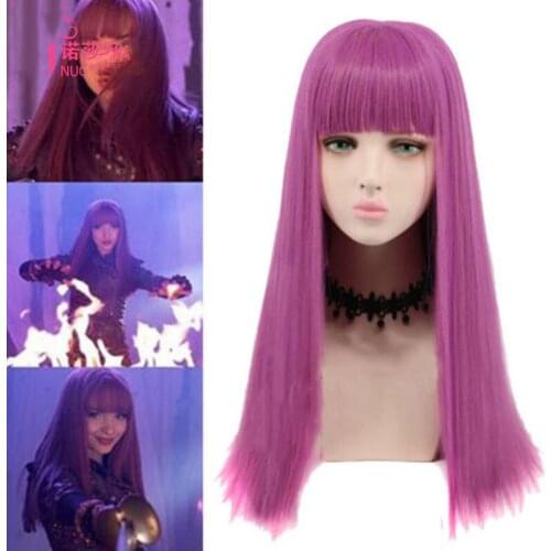 2 Mal Cospaly Wigs For Women With Long Straight Hair