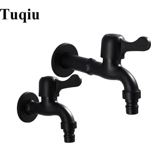 Washing Machine Faucet /mop Faucet Decorative Outdoor Faucet Garden Faucet Black Oil Bibcock Tap Bathroom