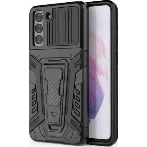 Heavy Duty Protection Durable Fitted Case for Samsung Galaxy S21 Ultra S 21 Plus PC+ TPU Phone Bag