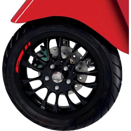 For Vespa Sprint GTS 50 125 150 250 300 Super Motorcycle Wheel Decal Rim Reflective Sticker