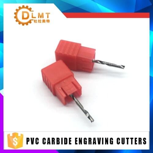 1PC One Flute d2x17 2mm 17mm long Wood Milling Cutter high quality PVC Carbide Engraving Cutters CNC router bits acrylic