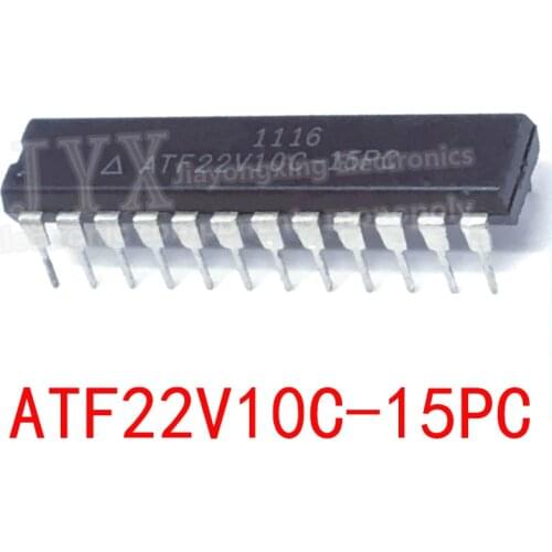 2pcs/lot ATF22V10C-15PC ATF22V10 DIP24 ATF22V10C