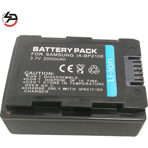 Laipuduo IA-BP210E/PP IA-BP210E,IABP210E,BP210E IA-BP420E BP420E Battery for Samsung HMX-S16 SMX-F40 SMX-F43 SMX-F44 SMX-F50