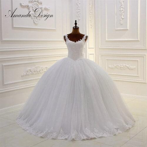 Amanda Chen Sleeveless Wedding Dresses