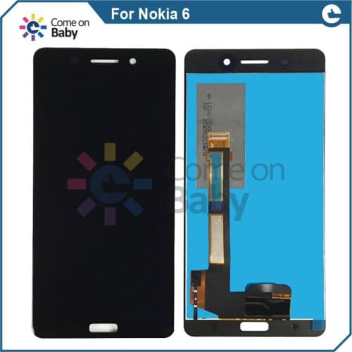 For Nokia 6 Nokia6-2 LCD Display + Touch Screen Digitizer Assembly For Nokia6 2018 nokia 6-II LCD Display Replacement Parts