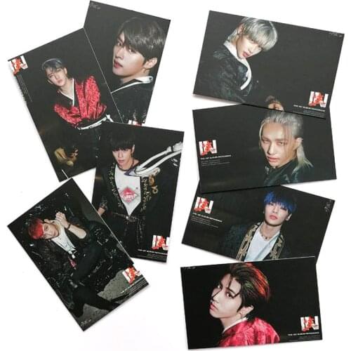 KPOP Stray Kids' New Album "IN Sheng" Teaser Photo With Same Small Card Postcard