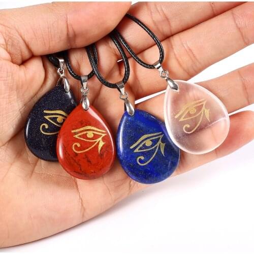 The Eye of Horus symbol pendant Amulet of protection meditation reiki Necklace