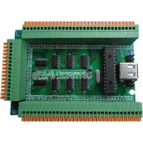 MACH3 USB hid Manual control extended current board Do not install screw versions Analog voltage 0-5v to digital quantity 1-2