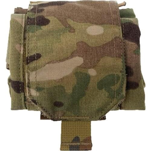 Outdoor Foldable Drop TRY Dump Pouch ROLL-UP Tactical recycling bag Molle Pouch Storage Bag Imported 500D Cordura Fabric
